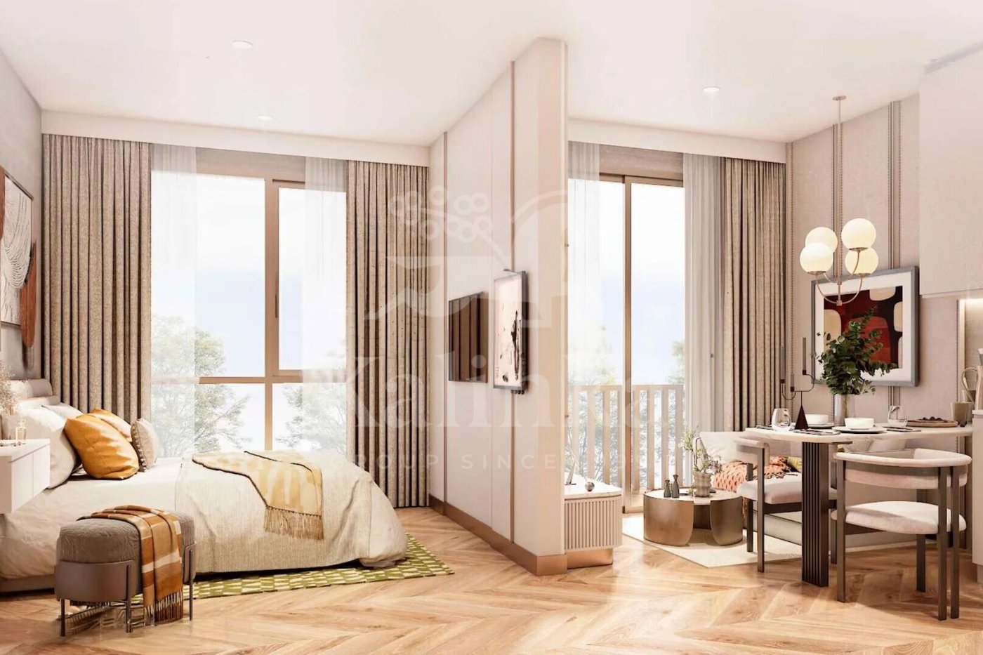 The Title Biancana, 2-комнатная, 31 м2, 5 этажей, фото 2