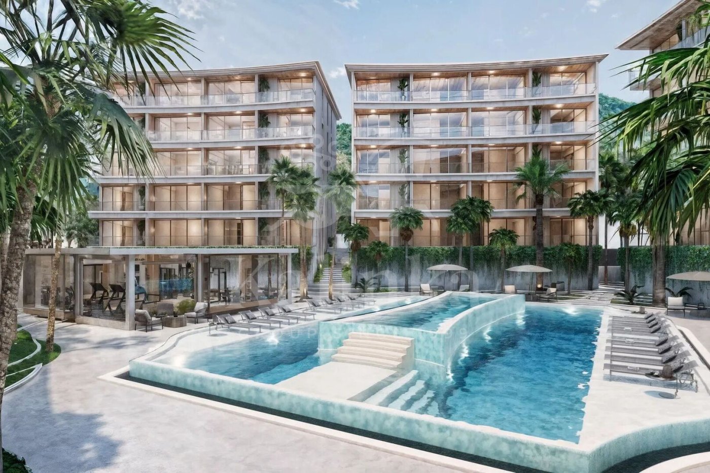 The Trees Residence, 2-комнатная, 37 м2, 3 этажей, фото 3