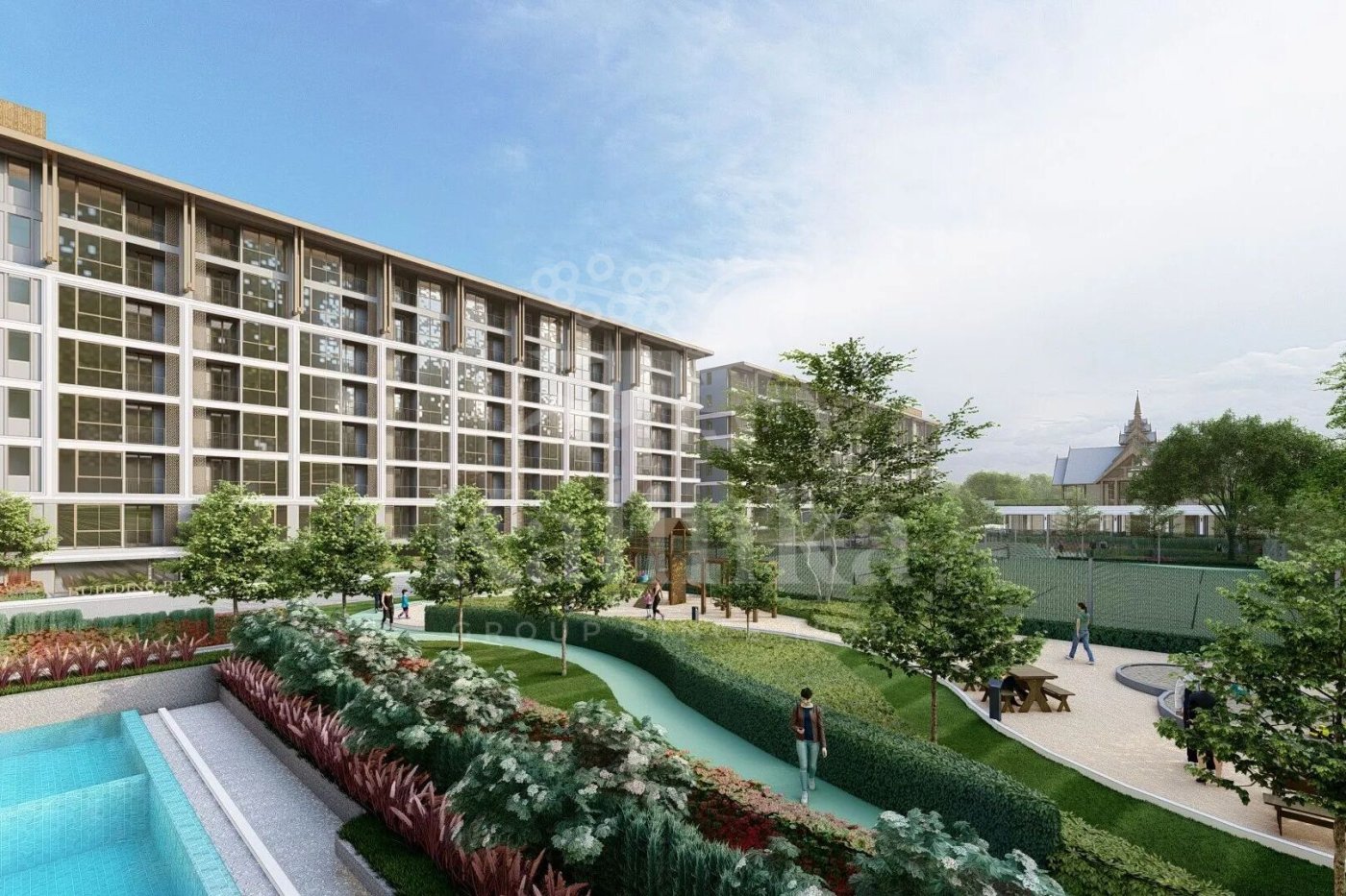 Ozone Oasis Condominium, 2-комнатная, 36 м2, 8 этажей, фото 5