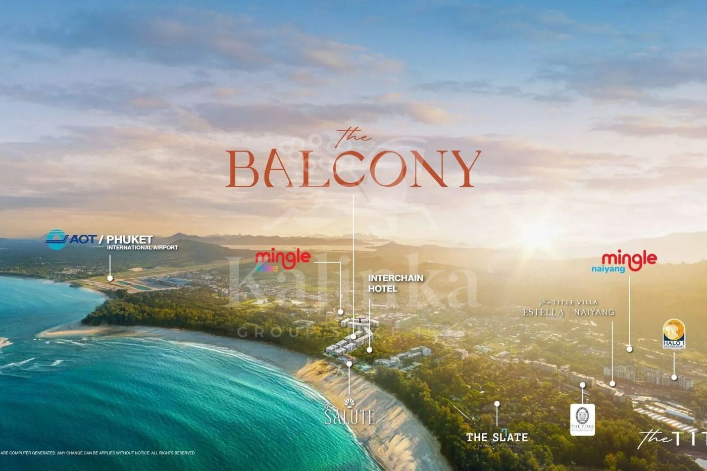 The Title Balcony, 2-комнатная, 33 м2, 5 этажей, фото 3