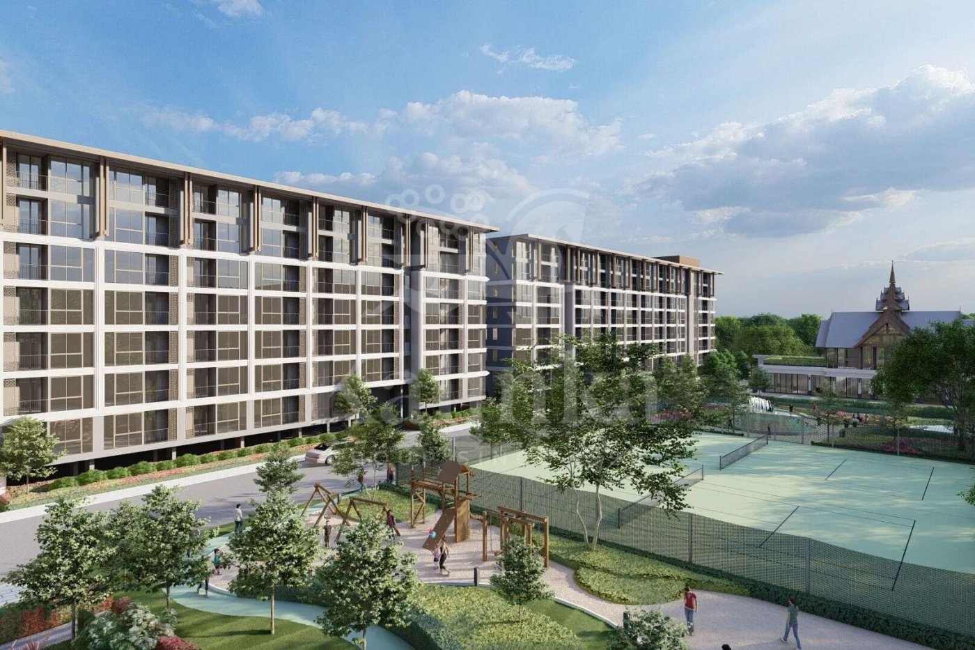 Ozone Oasis Condominium, 2-комнатная, 36 м2, 8 этажей, фото 4