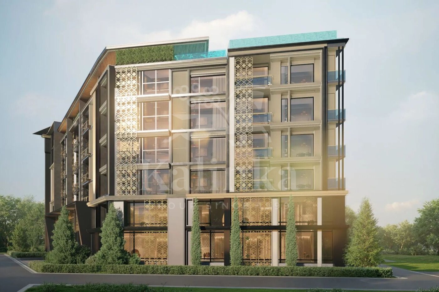 8 Atelier Residence, 2-комнатная, 52 м2, 7 этажей, фото 3