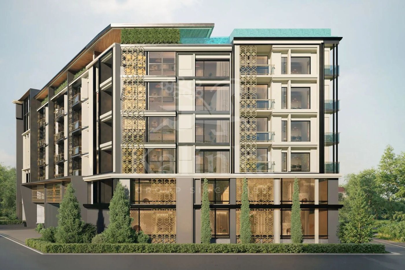 8 Atelier Residence, 2-комнатная, 52 м2, 7 этажей, фото 1