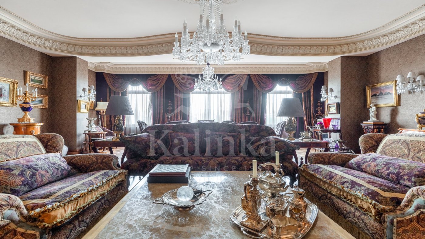 Остоженка Парк Палас, 4-комнатная, 285 м2, 7 этаж, фото 3