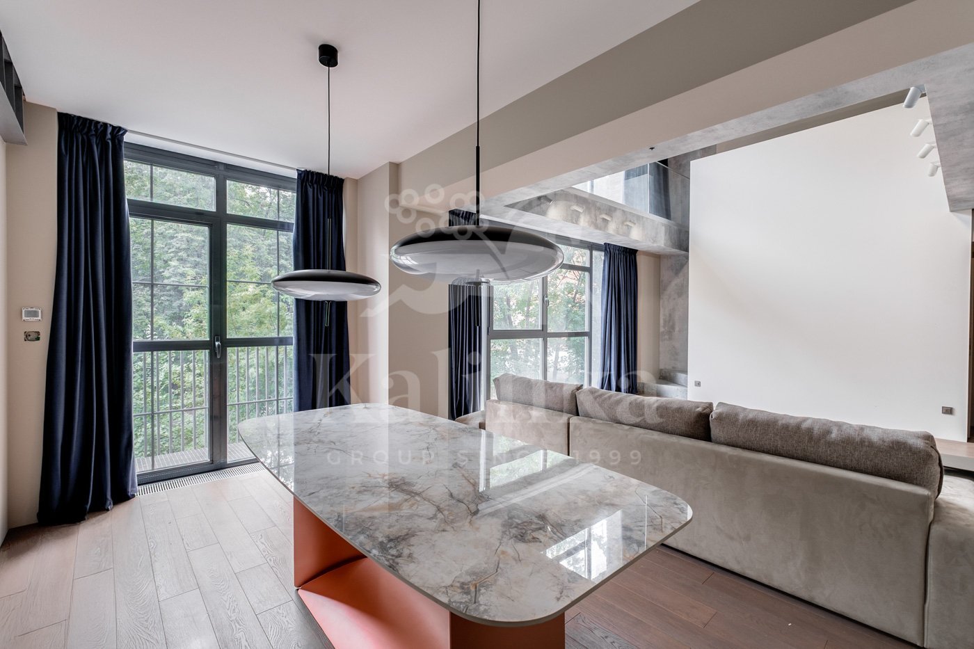Рассвет Loft Studio, 3-комнатная, 145 м2, 2 этаж, фото 3