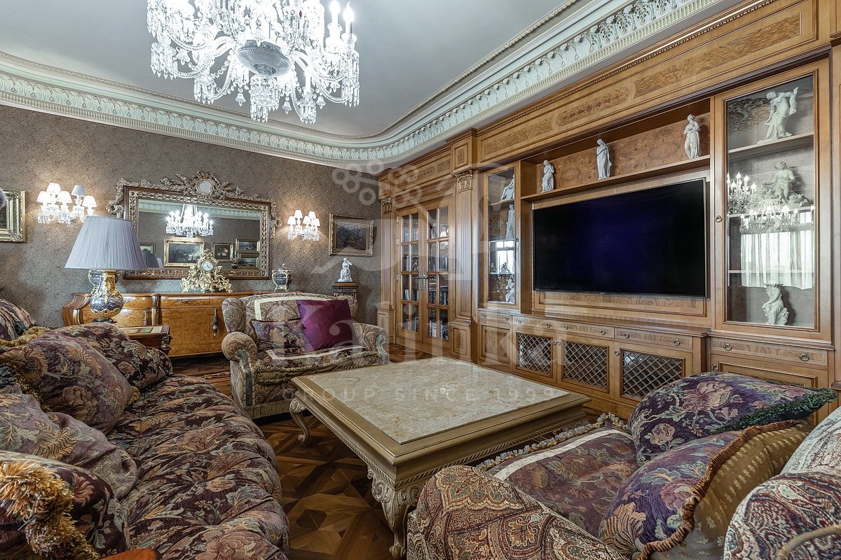 Остоженка Парк Палас, 4-комнатная, 285 м2, 7 этаж, фото 4