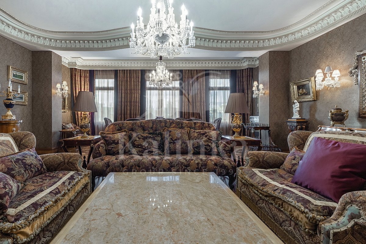 Остоженка Парк Палас, 4-комнатная, 285 м2, 7 этаж, фото 2