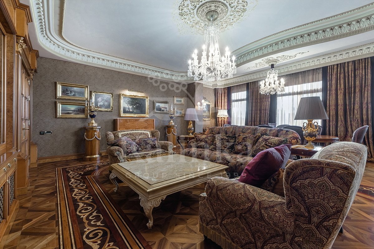 Остоженка Парк Палас, 4-комнатная, 285 м2, 7 этаж, фото 3
