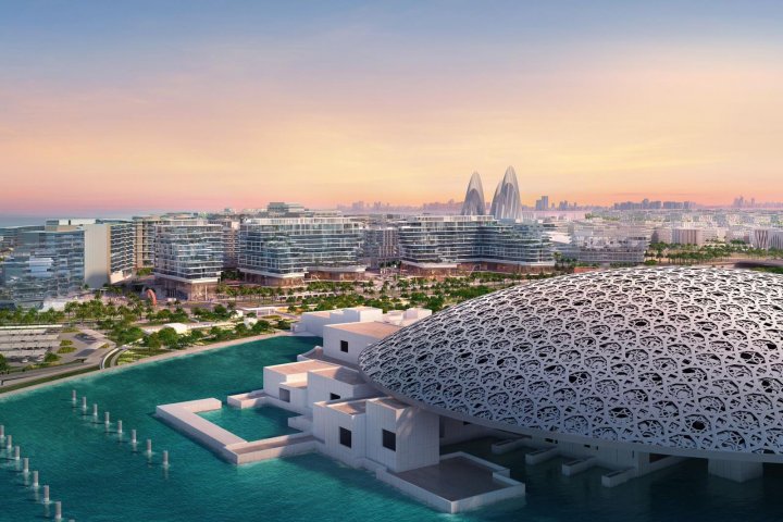Объединенные Арабские Эмираты (ОАЭ) 2-комнатные апартаменты 77 м 2 — Louvre Abu Dhabi Residences