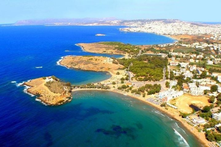 Гостиница в 250 метрах от моря на острове Крит 