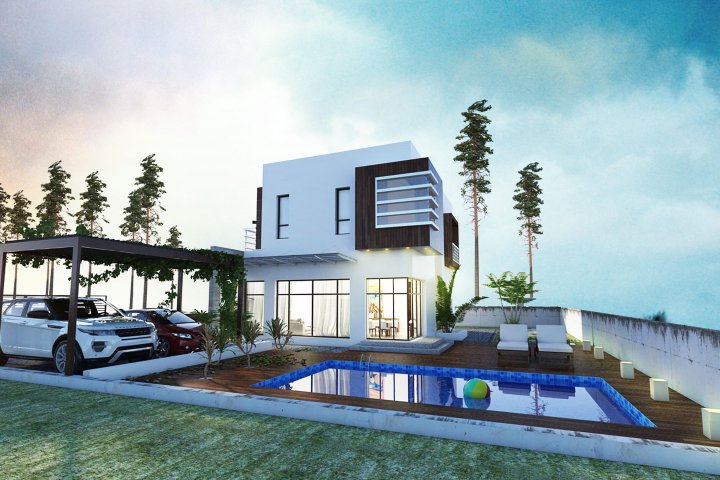 Потрясающие виллы с системой умный дом в новом комплексе на побережье 