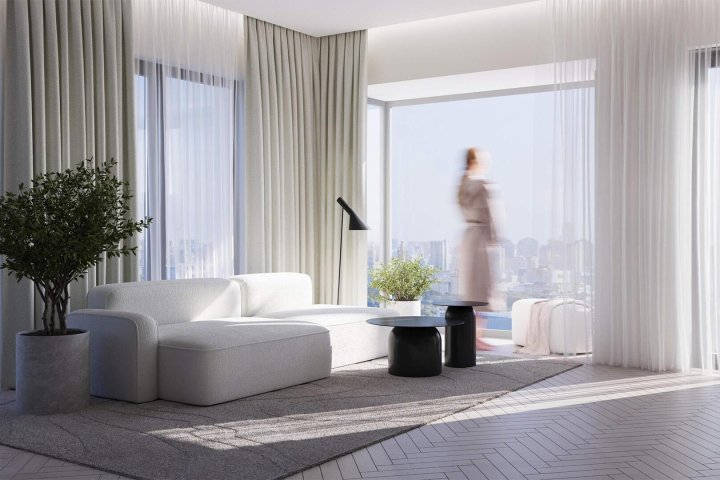 новостройка 1-комнатная квартира 28 м 2 , 5 этаж — PAVE