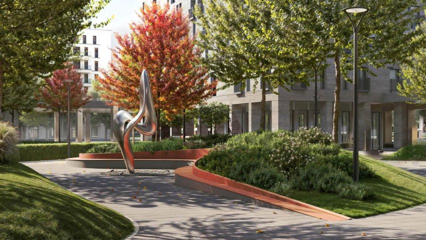 новостройка 2-комнатная квартира 42 м 2 , 13 этаж — PAVE