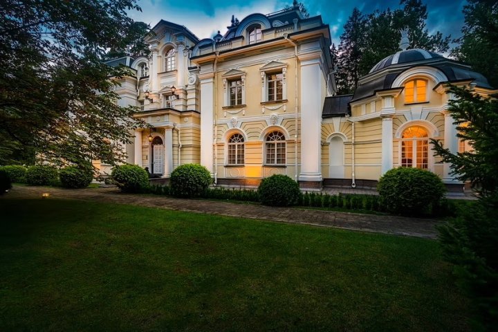 Дом 1100 м 2 — Ландшафт