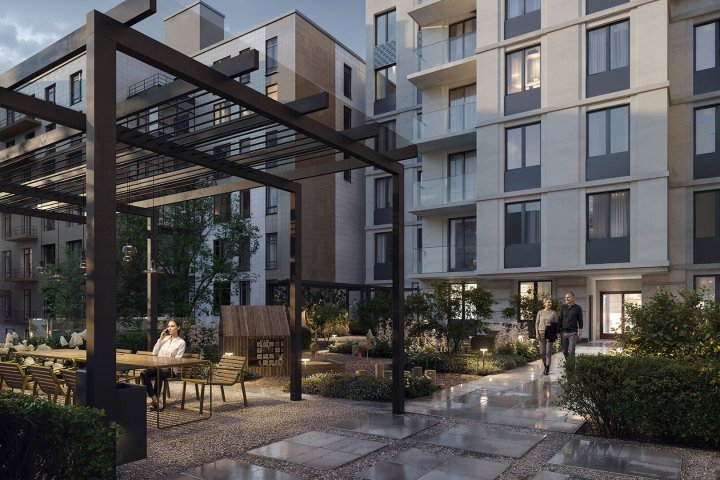 новостройка 3-комнатная квартира 77 м 2 , 5 этаж — Клубный дом «Коллекционер»