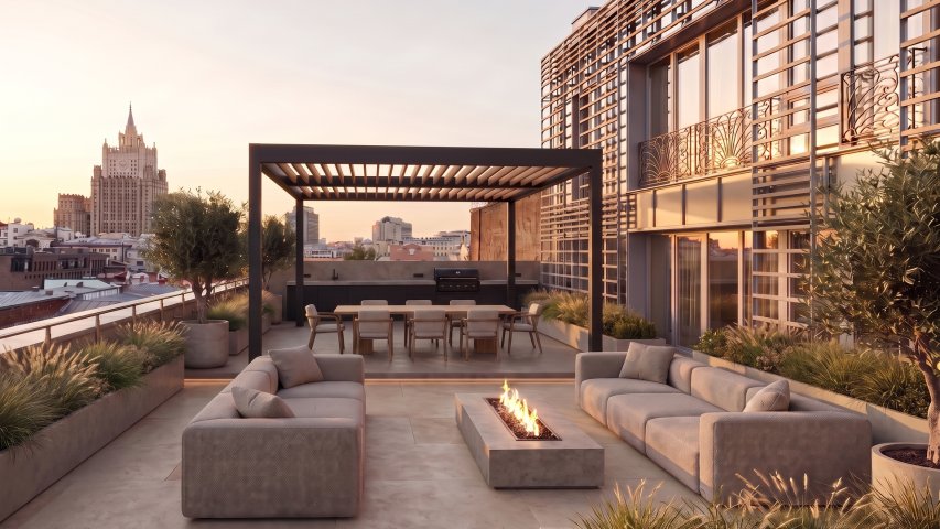 эксклюзив новостройка Пентхаус 254 м 2 , 7 этаж — Клубный дом Turandot Residences