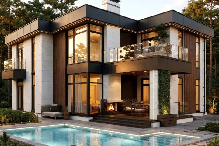 Дом 280 м 2 — Николино Хиллс (Nikolino Hills)