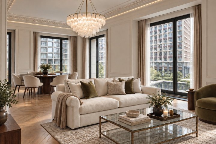 4-комнатная квартира 136 м 2 , 2 этаж — Prime Park