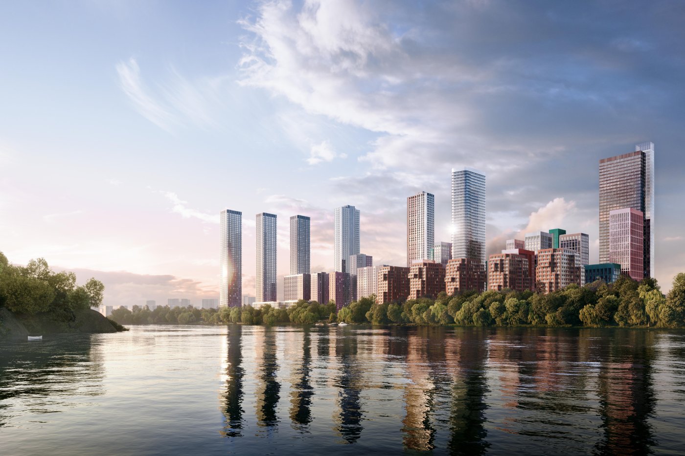 CITY BAY, 2-комнатная, 47.21 м2, 16 этаж, фото 1