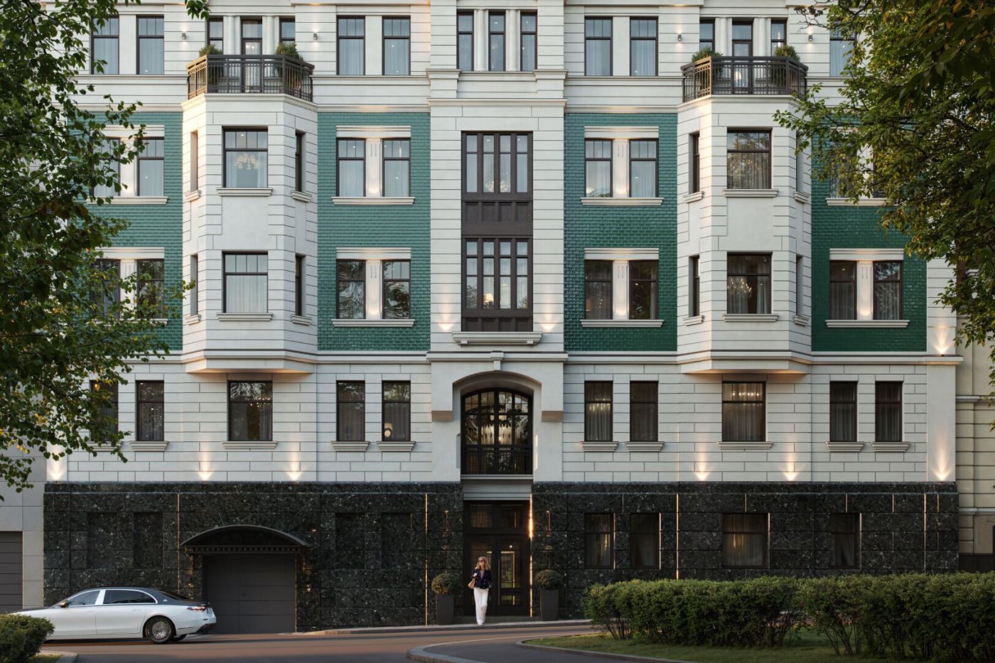 Клубный дом "Верде", 3-комнатная, 124.52 м2, 2 этаж, фото 1